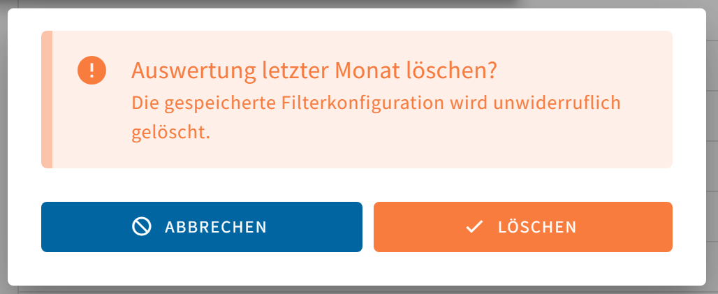 Favorit löschen
